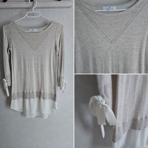 Light grey fancy shirt